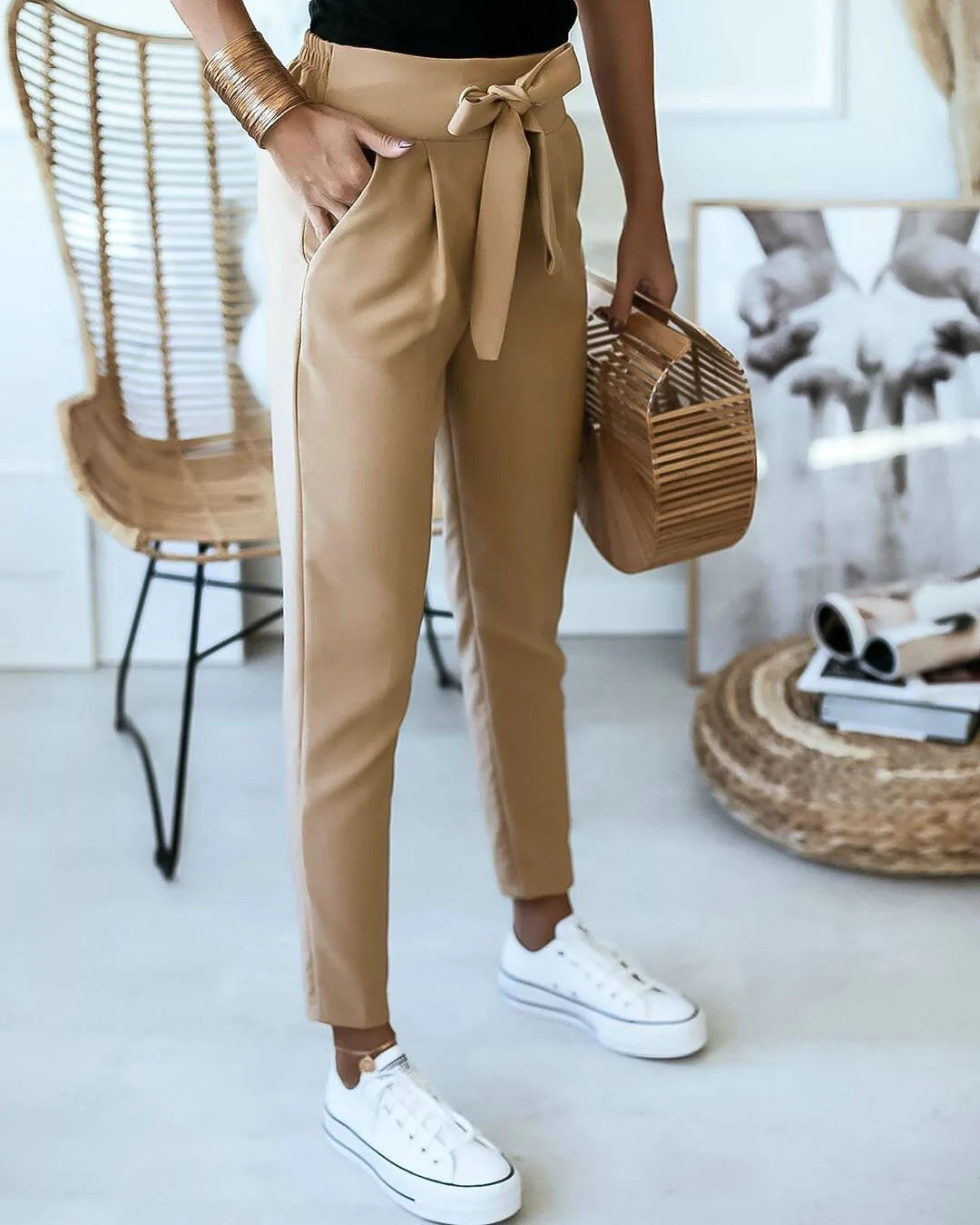 Angela | Comfy Casual High-Waist Pants