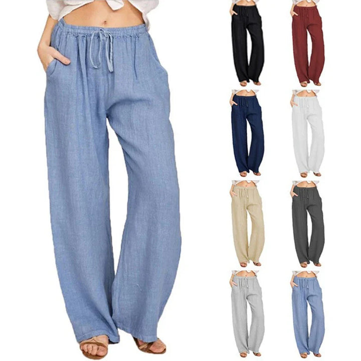 HEIDI | Casual Loose-Fit Drawstring Waist Pants