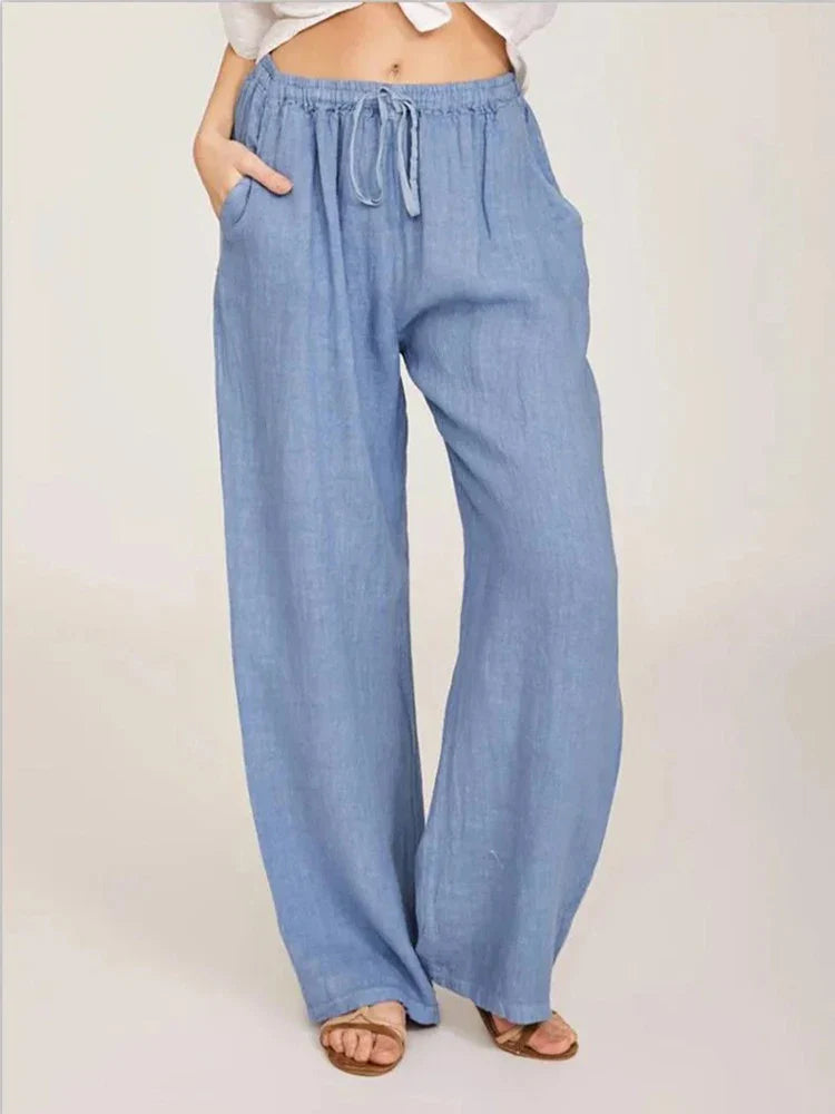 HEIDI | Casual Loose-Fit Drawstring Waist Pants