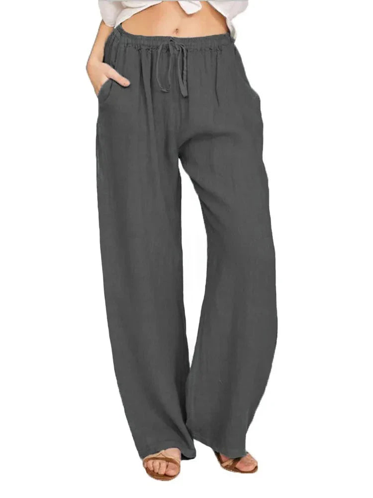 HEIDI | Casual Loose-Fit Drawstring Waist Pants