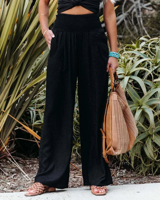 MAYA | Loose fit High Waist Trousers