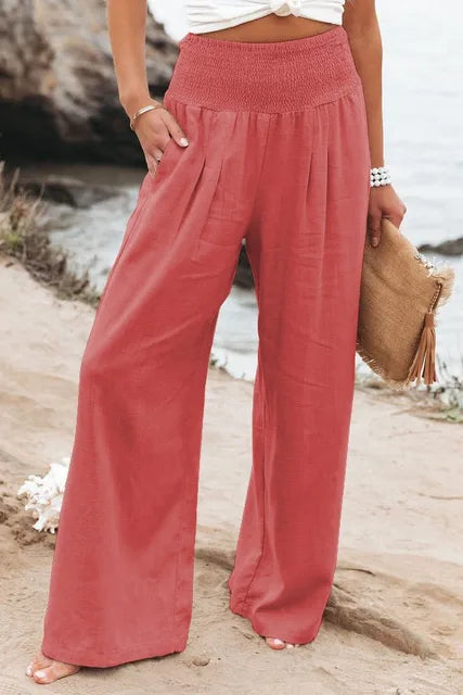 MAYA | Loose fit High Waist Trousers