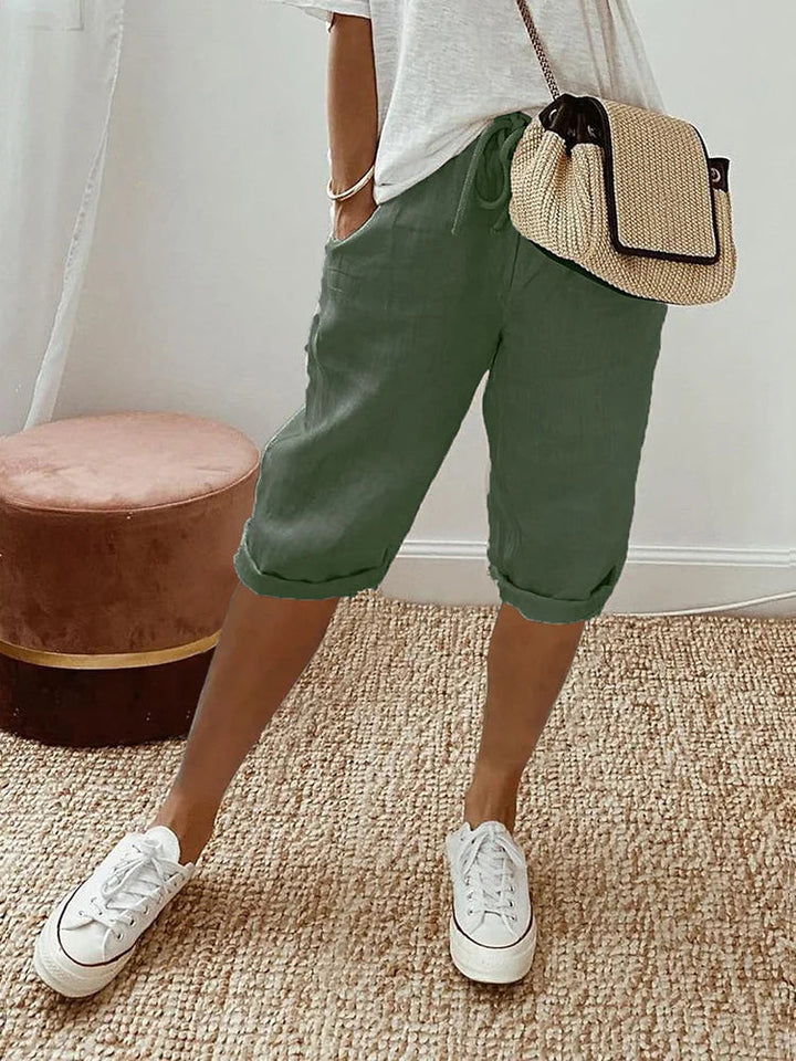 BELLA | Breathable Knee Length Pants for Women