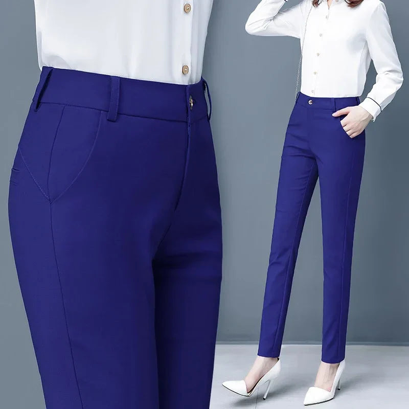 JANE | High Waist Elastic Pants for Plus Size Women