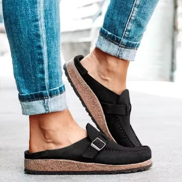 LYNN | Retro Slip on Shoes