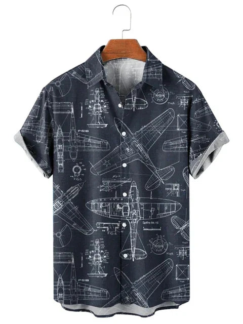 VALENTINO | Lightweight Printed Summer Polo