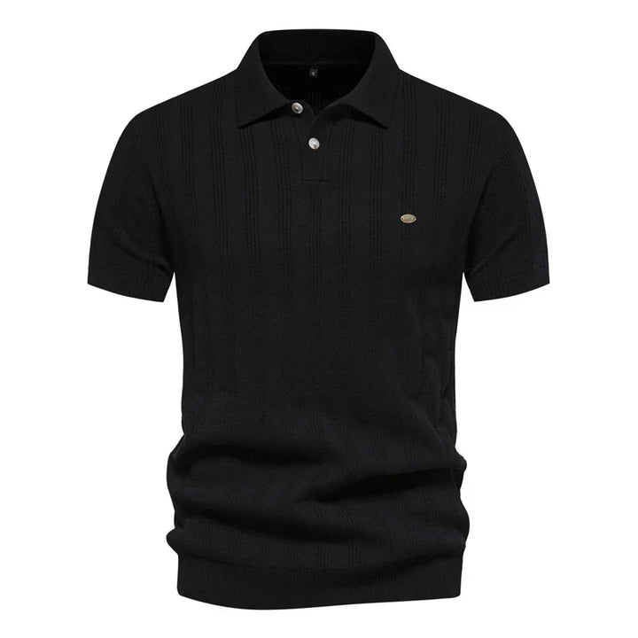 ZAIN | Stylish Men Polo Shirt Striped Pattern