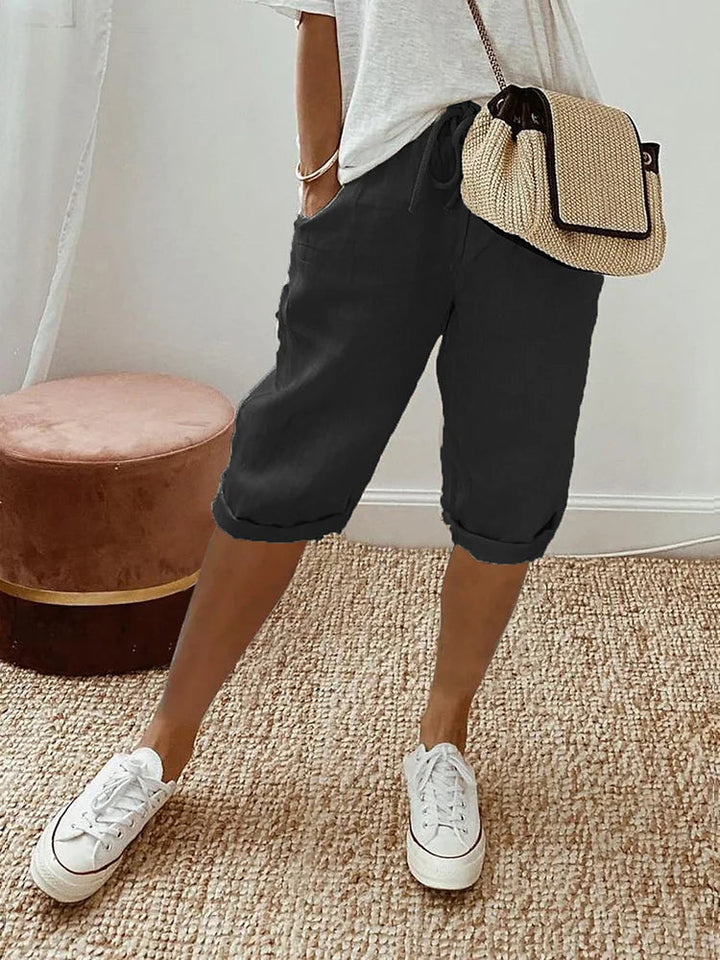 BELLA | Breathable Knee Length Pants for Women