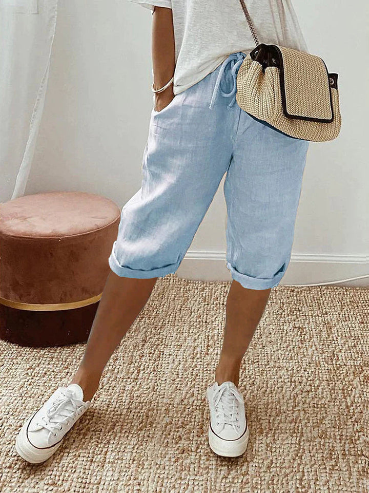 BELLA | Breathable Knee Length Pants for Women