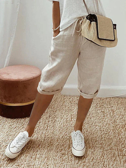 BELLA | Breathable Knee Length Pants for Women